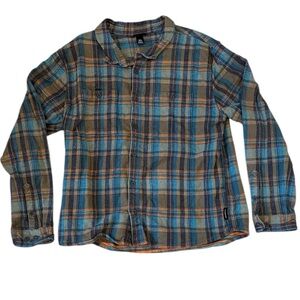Cotopaxi plaid button down shirt